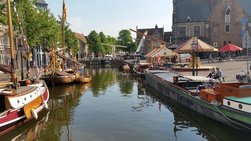 Aan de Voordam in Alkmaar