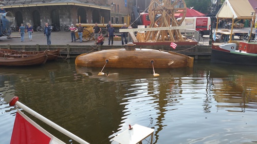 De duikboot van Cornelis Drebbel