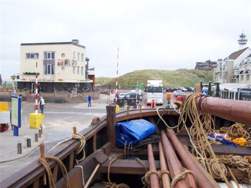 Op weg naar het strand