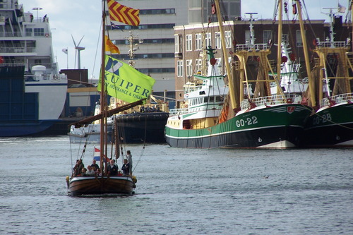 Rondvaart in de haven van IJmuiden