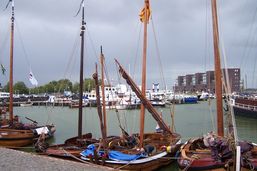 Almerehaven, ligplaats tussen de botters