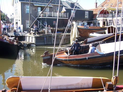 Het "aflopen" van de botter