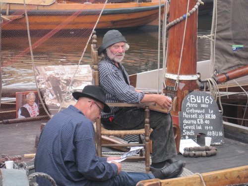 aan boord van de BU 16 anno 1880