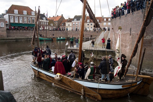 Binnenkomst van de pinck nadat de vrede is gesloten